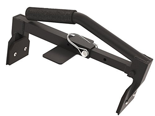 Bon Heavy Duty Block Tongs Adjustable Masonry Lifting Tool with Rubber Grip Pads Stabilizer Plate 8 1/2 in. to 13 in. Block Spacing