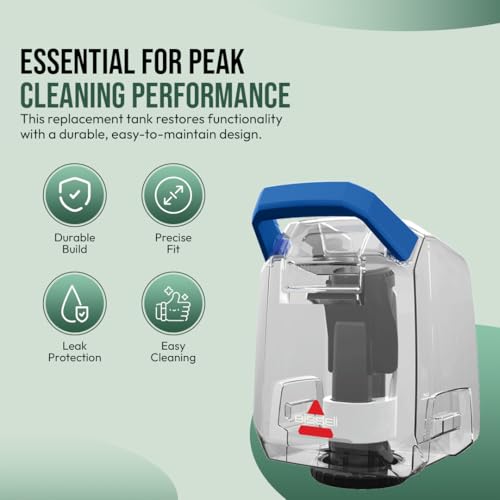 Replacement Dirty Tank for Bissell PowerForce PowerBrush TurboClean Standard and Pet Carpet Cleaners, Fits 'ONLY' Models 3938, 3939, 3952 & 3948