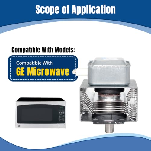 Replacement for GE WB27X10682 Magnetron for Microwave Oven, Compatible with RM269, WB27X10559, 1086312, 2M319J, 2M219J, Microwave Oven Repair Part