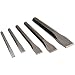 Mayhew Tools 90002 Cold Chisel Set, 5-Piece, Shot Blast Finish