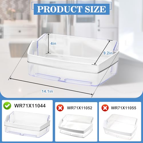 WR71X11044 WR71X11059 Refrigerator Door Bin for GE