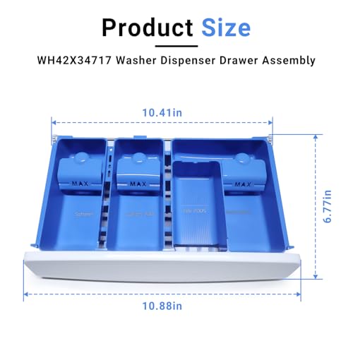 WH42X34717 Washer Dispenser Drawer Assembly Fits f