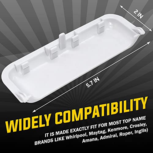Seentech Upgraded W10861225 W10714516 Dryer Door Handle - Compatible with Whirlpool Kenmore Dryer – Replace: AP5999398 W10861225VP W10714516 PS11731583 (1)