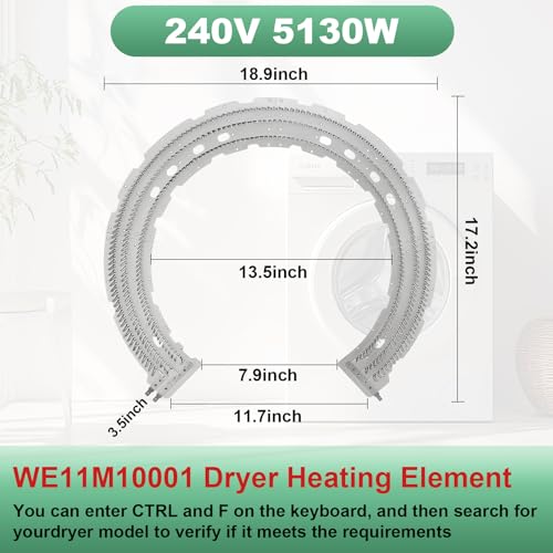 for GE Dryer Heating Element Replacement (OEM) for