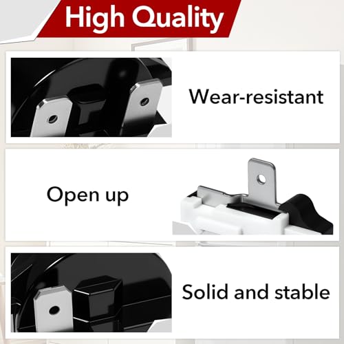 6-Pack QP2-4R7 3Pin 4.7 Ohm Universal Refrigerator