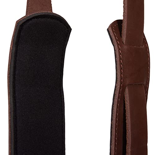 STAMESKY Leather Stronghold Suspension System, Tool Belt Suspenders, Tool Belt Shoulder Strap, Fully Adjustable Padded Leather Tool Belt Suspenders, Padded Tool Belt, Leather Suspenders for Work