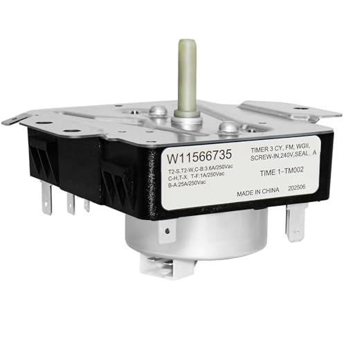 W11566735 W11685947 Dryer Timer Compatible with Ma