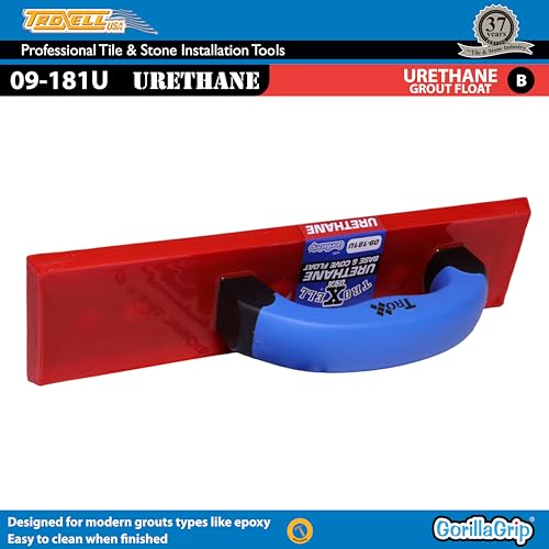 Troxell USA - 3" x 12" Urethane Grout Float with SoftGrip Handle