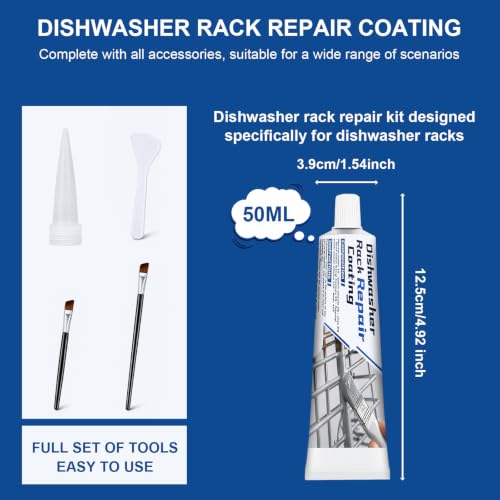 GDDP 50ml Gray Dishwasher Rack Repair Coating, Wat
