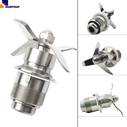 SURPOUF 502977 Blade Cutting Blender Assembly Compatible With Waring CB6 CB10 CB15 For waring blender replacement parts