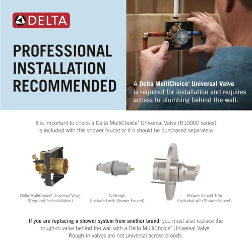 Delta T13022 Shower Valve Trim