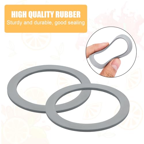 2pcs Gray Rubber Blender Gasket Replacement for Oster Osterizer