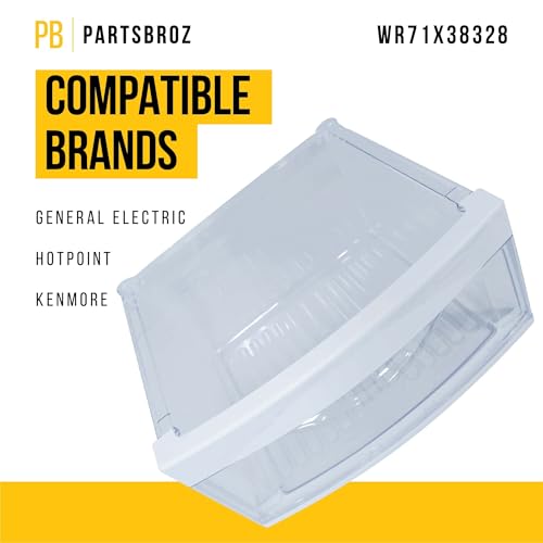 WR71X38328 Refrigerator Middle Crisper Pan for GE 