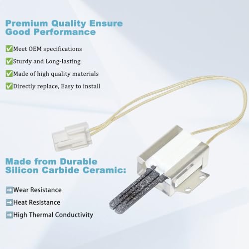 MEE61841401 Gas Range Igniter Replacement for Gas Oven Burner Ignitor- Compatible with LG Gas Stove Ignitor - LG Oven Igniter Replaces MEE61841403 MEE63084901 AP5214765 PS3535362 EAP3535362