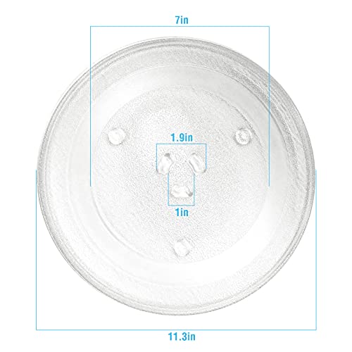 11.25" Microwave Glass Turntable Plate Replacement