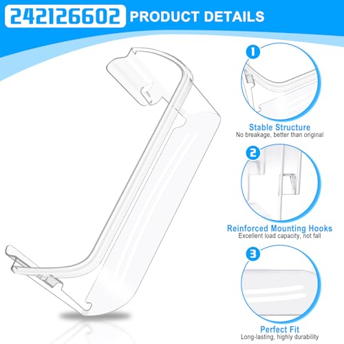 UPGRADED 242126602 Refrigerator Door Bin for Frigi