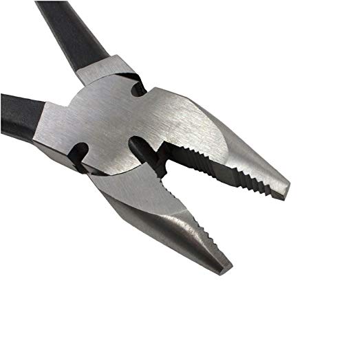 10" Premium Fence Pliers Round Nose Utica Style