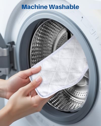 LABIGO 6 Pack Steam Mop Replacement Pads for Multi-Surface Cleaning