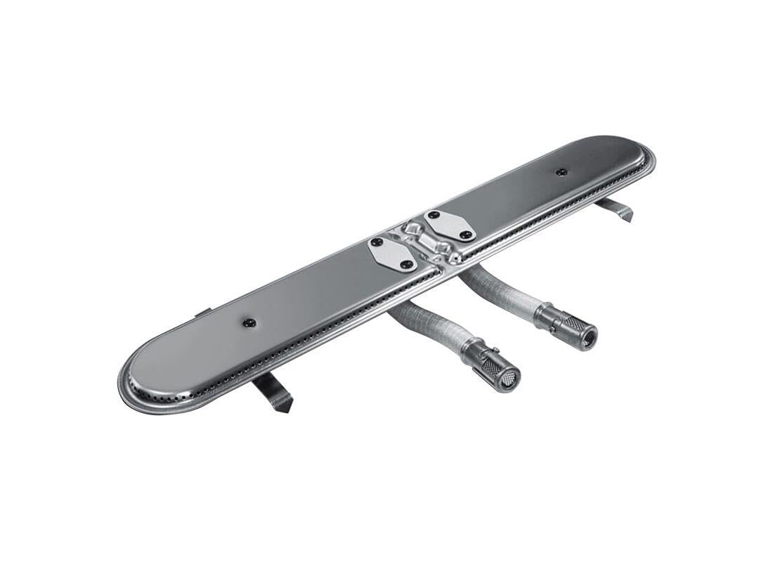 GrillPro 25723 15.5-Inch Fit Universal Bar Burner, Silver