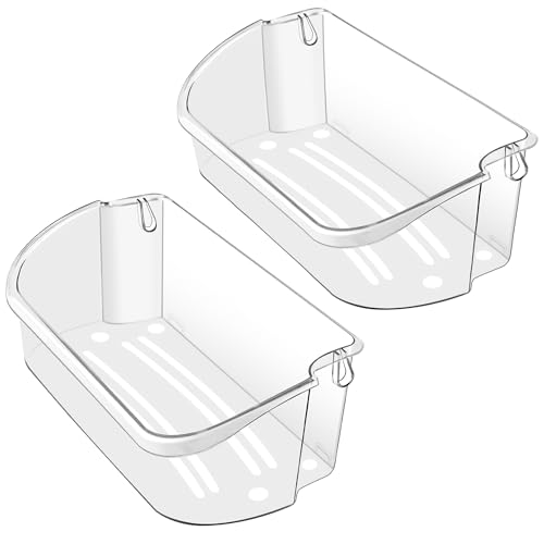 2 PACK Upgraded 240356402 Refrigerator Door Bin Re