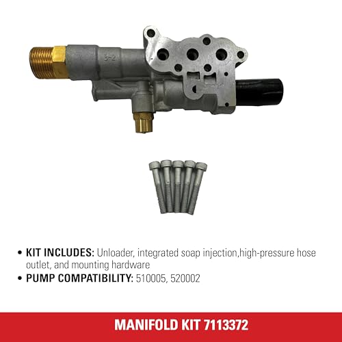 Simpson Manifold Replacement Kit for OEM Technologies Pressure Washer Pumps