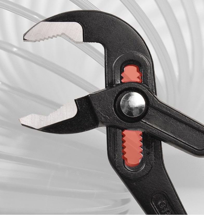Channel Locks Plier Set of 3, Quick Adjust Groove Joint Pliers Set 7-inch, 10-inch, 12-inch, Groove Wrench Plier, Water Pump Pliers, Durable CR-V Steel Tongue