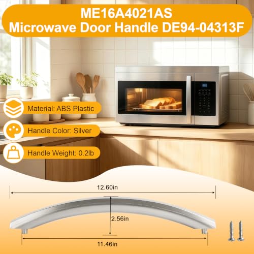 New Upgraded ME16A4021AS Microwave Door Handle, DE