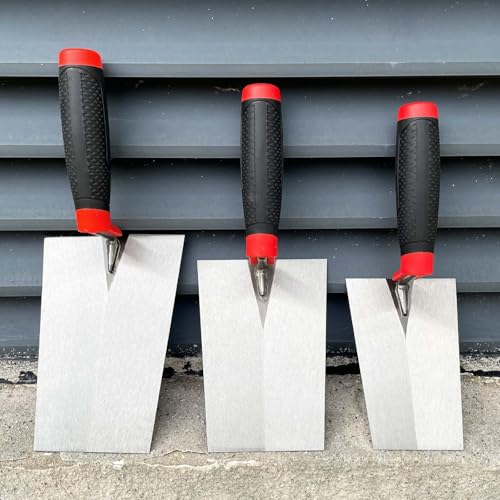 WYXDSDEV Bucket Trowel 3pcs/Set, Trowel Masonry Hand Tool Kit