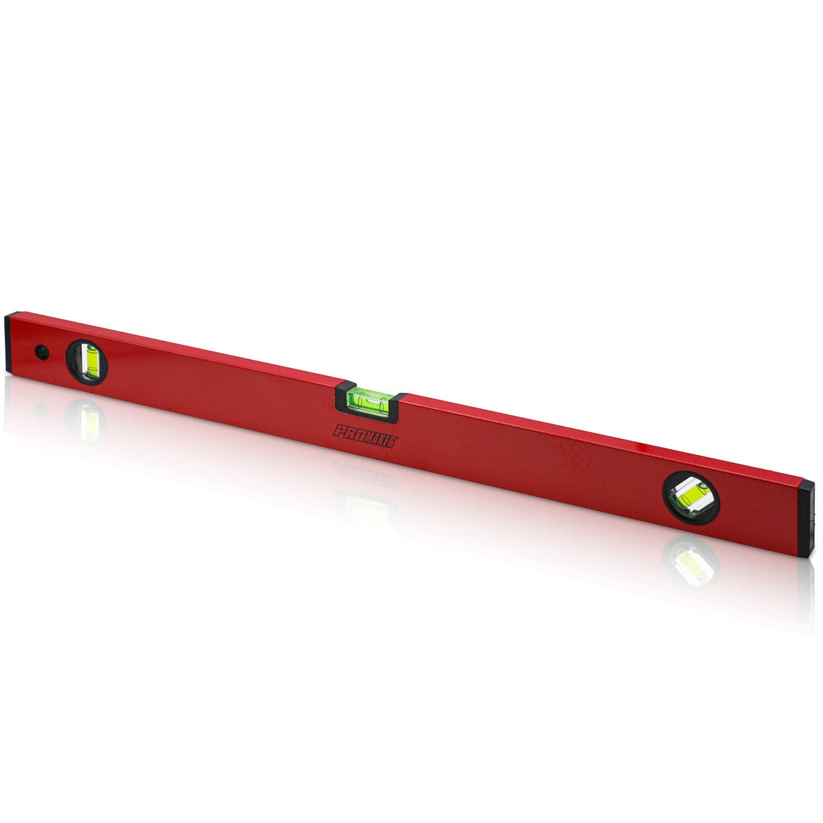 PROMAKER 24 Inch Magnetic Level, Aluminum Spirit Level with 3 Bubble Vials