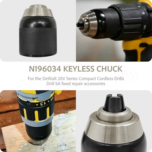 N196034 DCD797 Drill Chuck For DeWalt DCD790 DCD791 replacement Parts
