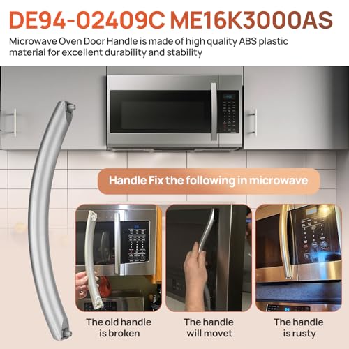 Microwave Oven Door Handle Compatible with Samsung