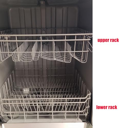 DD82-01385B A/S Middle Dishwasher Rack Replacement for Samsung DW80R2031US, DW80R2031UG, DW80N3030US, DW80N3030UB, DW80N3030UW, DW80M2020US Series– 21.6”x20.8” Upper/Center Dishrack Assembly