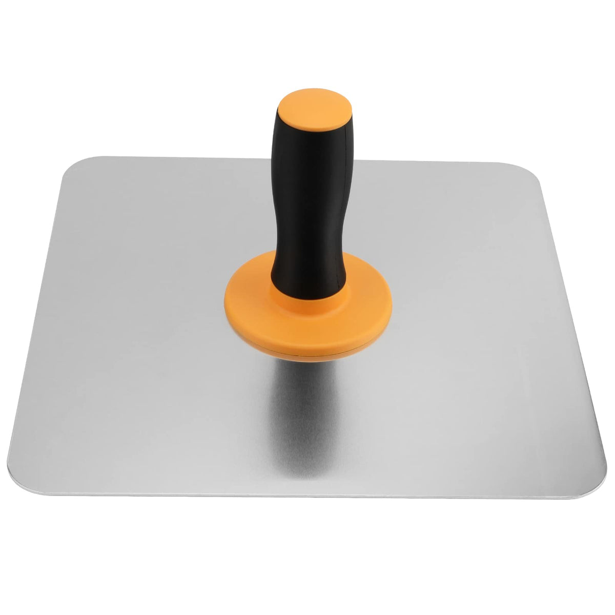 SEUNMUK 2 PCS 12 x 12 Inches Drywall Hawk, Aluminium Plastering Hawk, Mortar Board Holder with Soft Grip Handle, Masonry Hawk for Cement, Mortar, Drywall