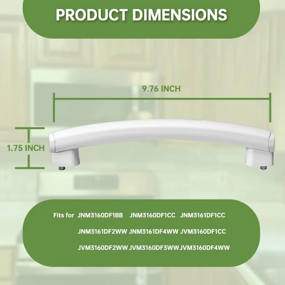 WB15X10276 Microwave Door Handle WB06X10943 Handle