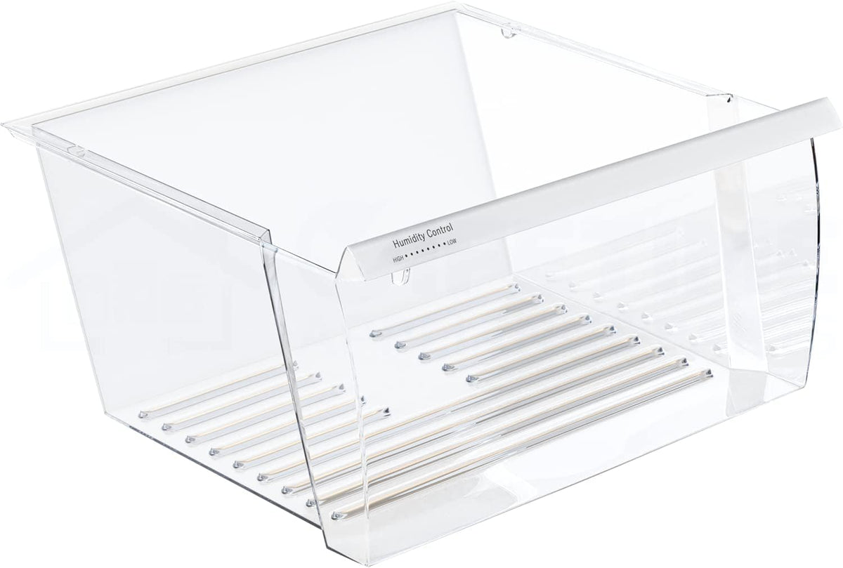 Lifetime Appliance Parts 2188656 Crisper Bin (Upper) Compatible with Whirlpool Refrigerator, Fridge Drawers, Kenmore Refrigerator Parts, Whirlpool Shelf Replacement - WP2188656