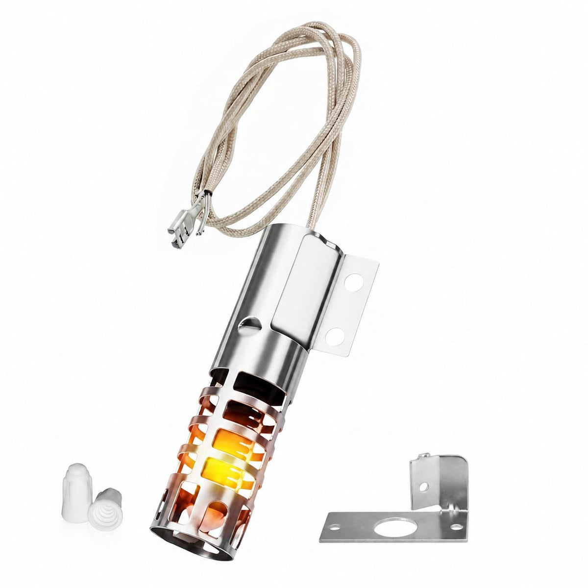 WB2X9154 Oven Igniter Compatible with GE Round Gas Range Igniter Replacement Parts WB13K10027 WB13K3 PS243425 AP2014008