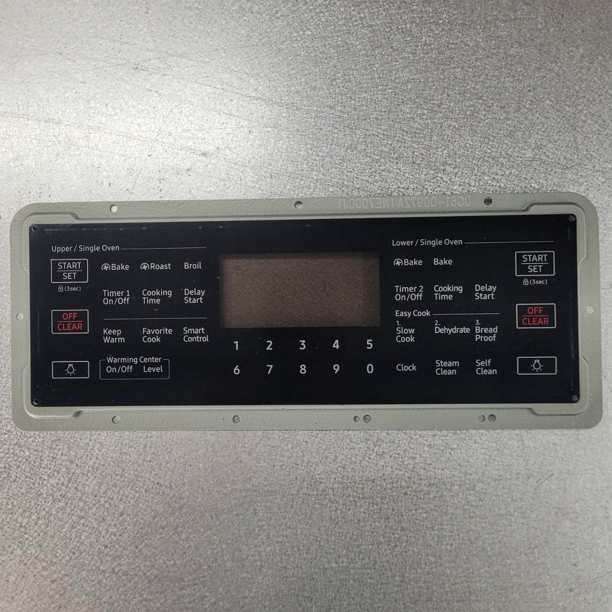 Samsung Stove Range Touch Control Panel DG96-00559A