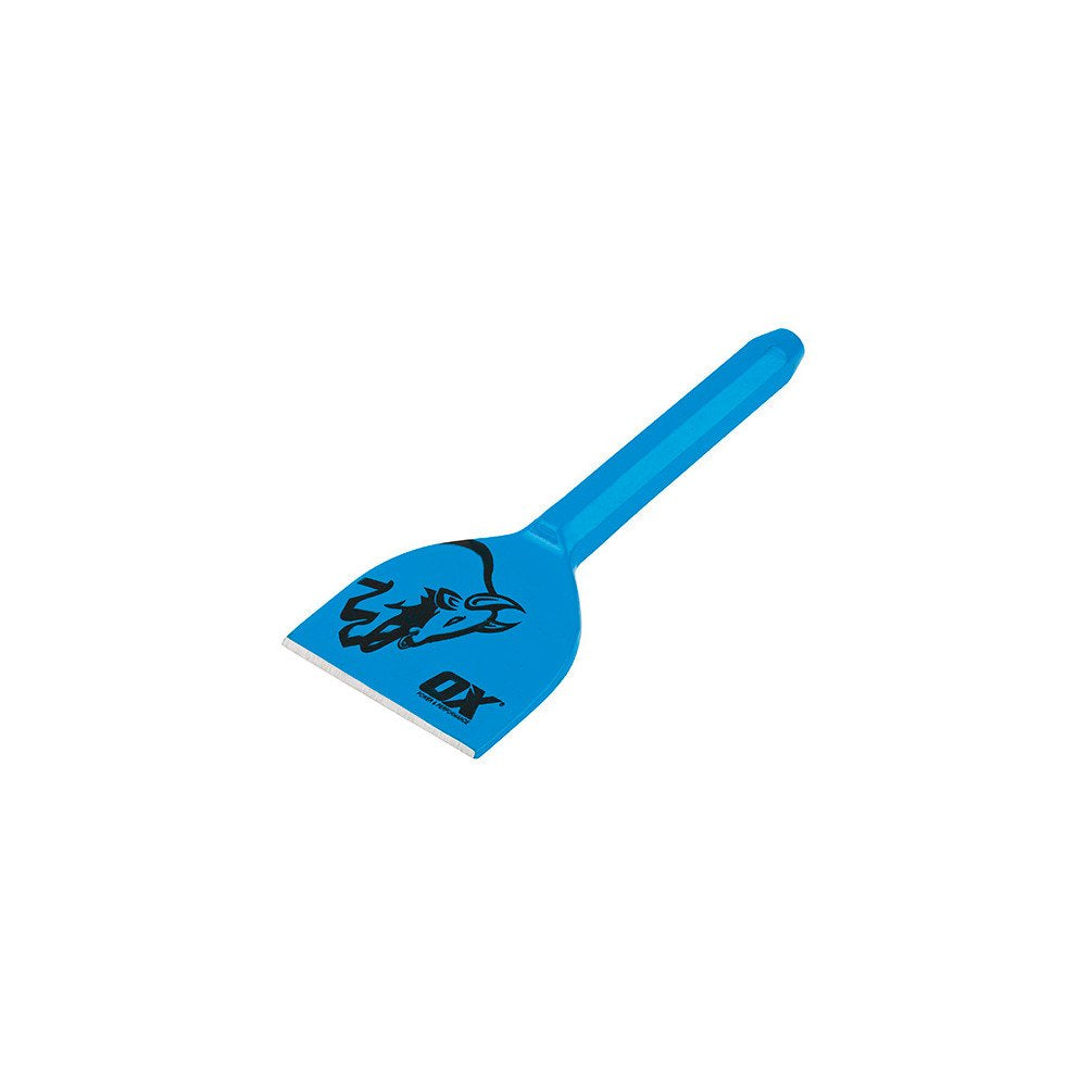 OX Tools OX-T090903 OX Trade Brick Bolster-3" / 75mm, Blue, 75 mm