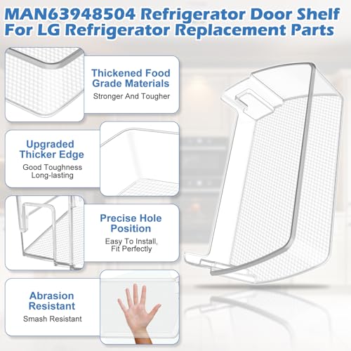 MAN63948504 Refrigerator Door Bin for Lg Door Shel