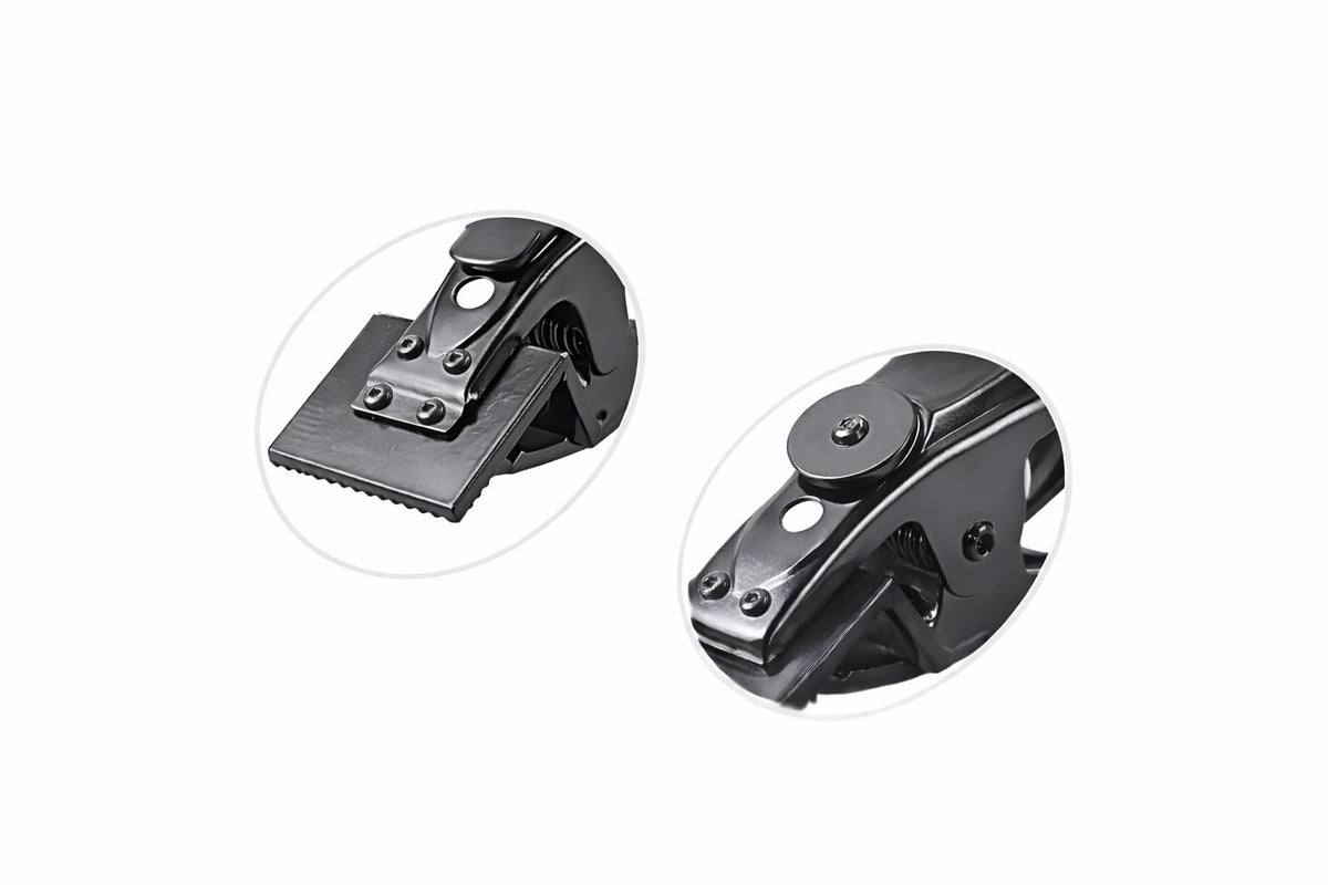 Bon Jag Clamp Line Holders (Pair) – Heavy-Duty Mason Line Clamps for Brick, Block & Fence – Secure Vertical & Horizontal String Control for Fast, Accurate Course Changes