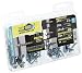 Borefast Drywall Anchors, Self Drilling Wall Anchor Kit, Steel, 50-200 LBS, 82 Pieces, 377637