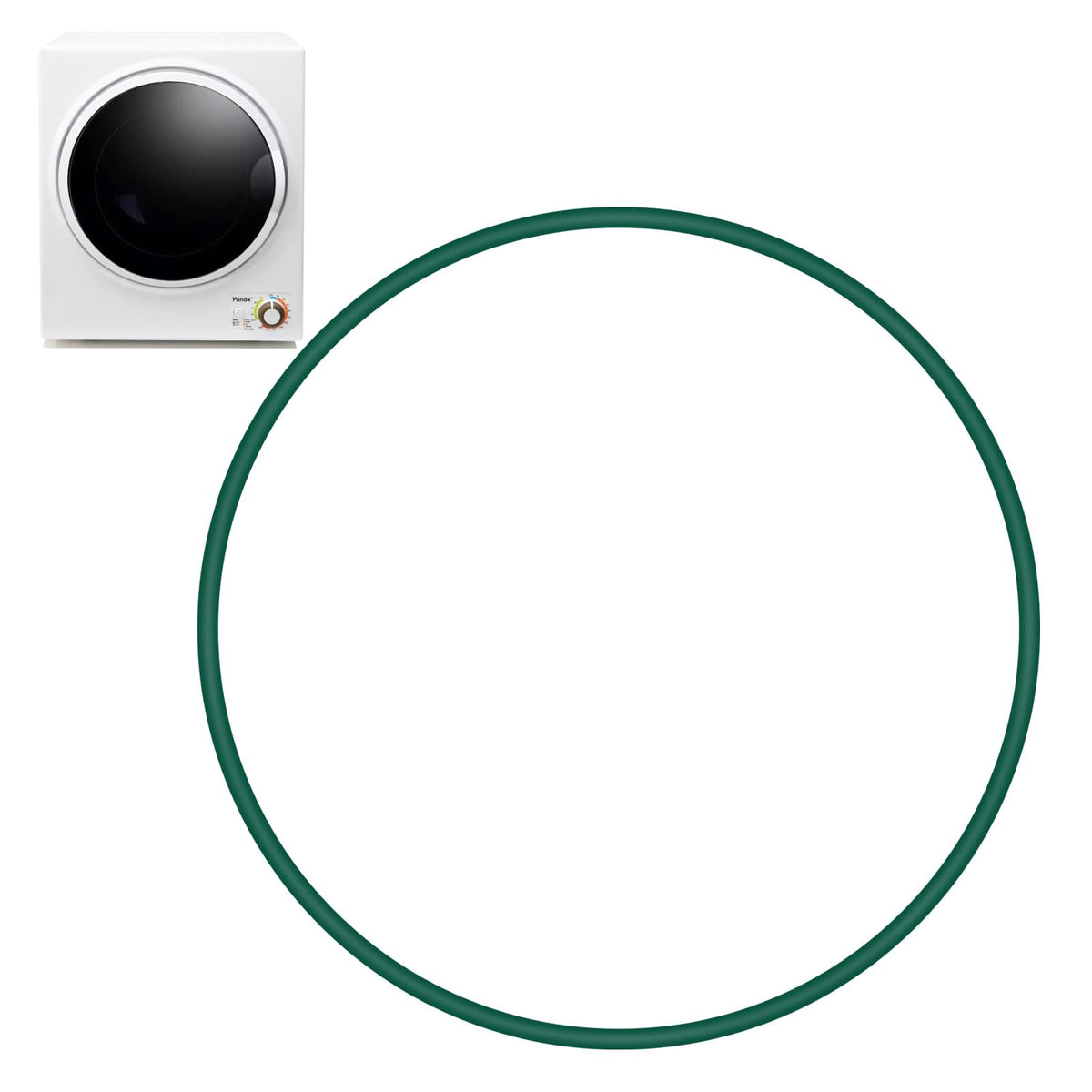 Dryer Blower Fan Belt Mini Compact Dryer(1.50 Cu.ft)- Replacement for Panda PAN725SF