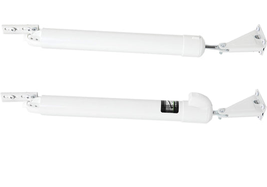 GREENSTAR Touch 'n Hold Smooth - Dual Door Closer System - Heavy Duty - for (Medium and Heavy Weight) Storm, Screen, & Security Doors - New Doors or Replacement for Previous Units