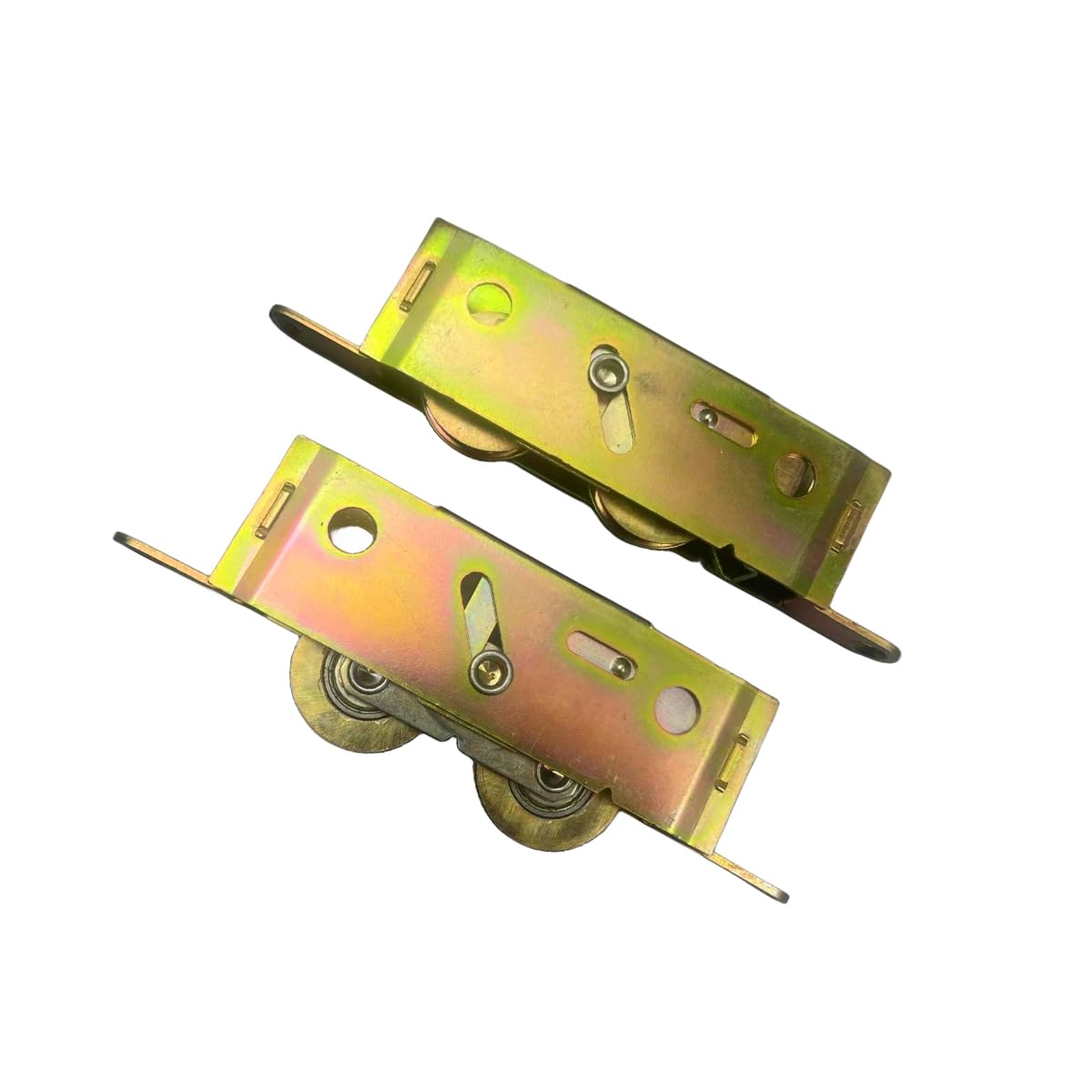 OEJHRCN Sliding Patio Door Tandem Roller Assembly,1-1/4 Inch Steel Ball Wheel Bearing, Sliding Door Wheel Replacement, 2 Pack