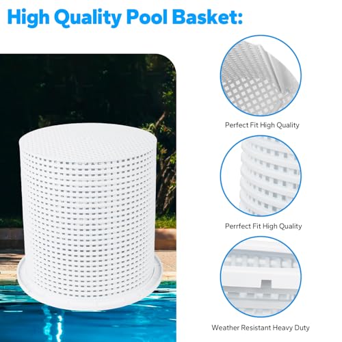 R38013A Pool Skimmer Basket Replacement for Pentair American Admiral