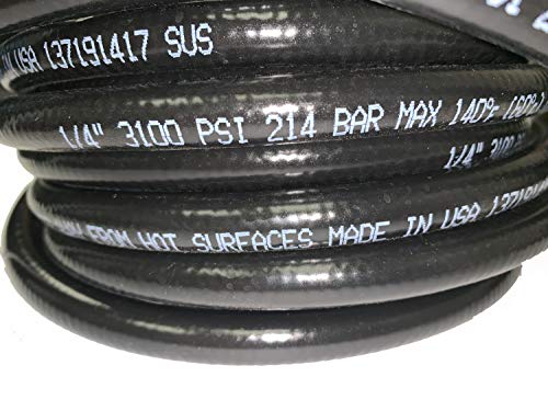 B & S, Craftsman & Generac replacement pressure washer hose - Made in USA