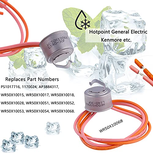 Wr51x10055 Refrigerator Defrost Kit Compatible wit