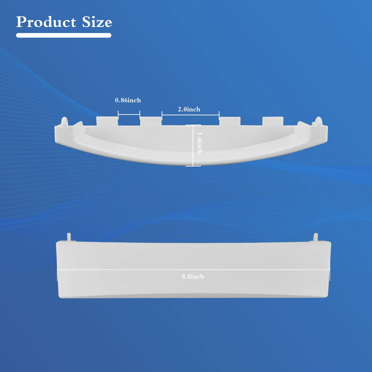 WE01X30378 PS12743305 Dryer Door Handle for GE GUD