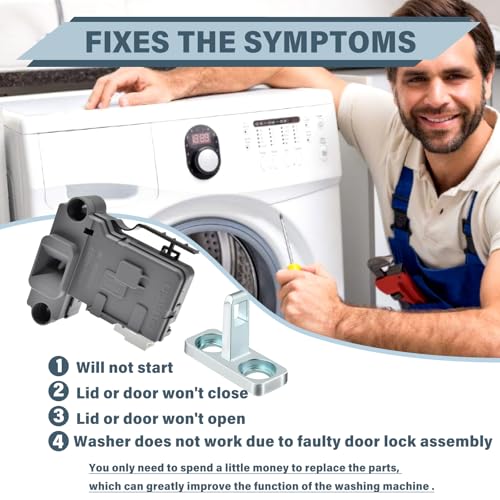 Replacement Electrolux Washer Door Latch Lock Switch Assembly