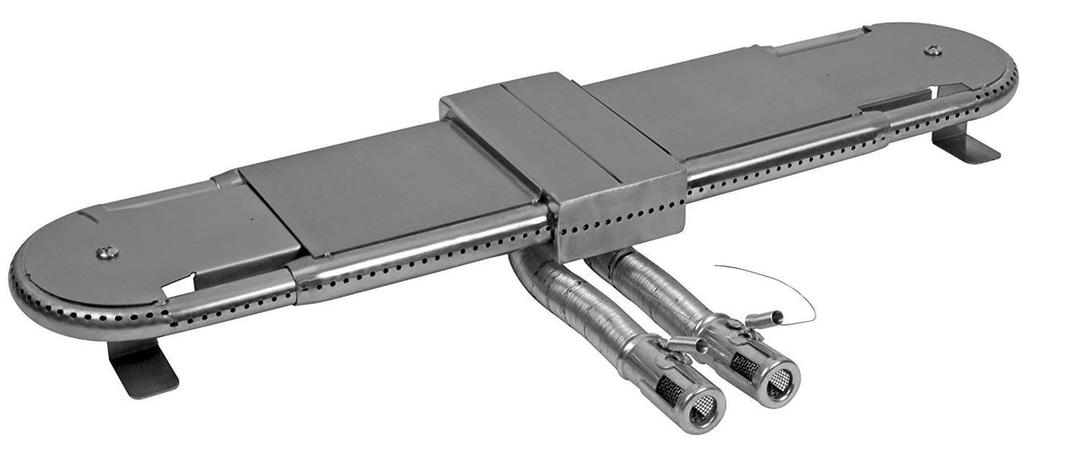 Universal Fit adjustable Bar Burner: Extends from 15 inches to 22 inches